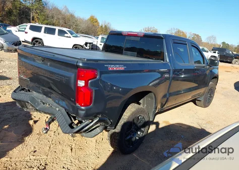 2021 Chevrolet Silverado 1500 4Wd Short Bed Lt Trail Boss z USA, uszkodzony, nr VIN 1GCPYFEL8MZ226835